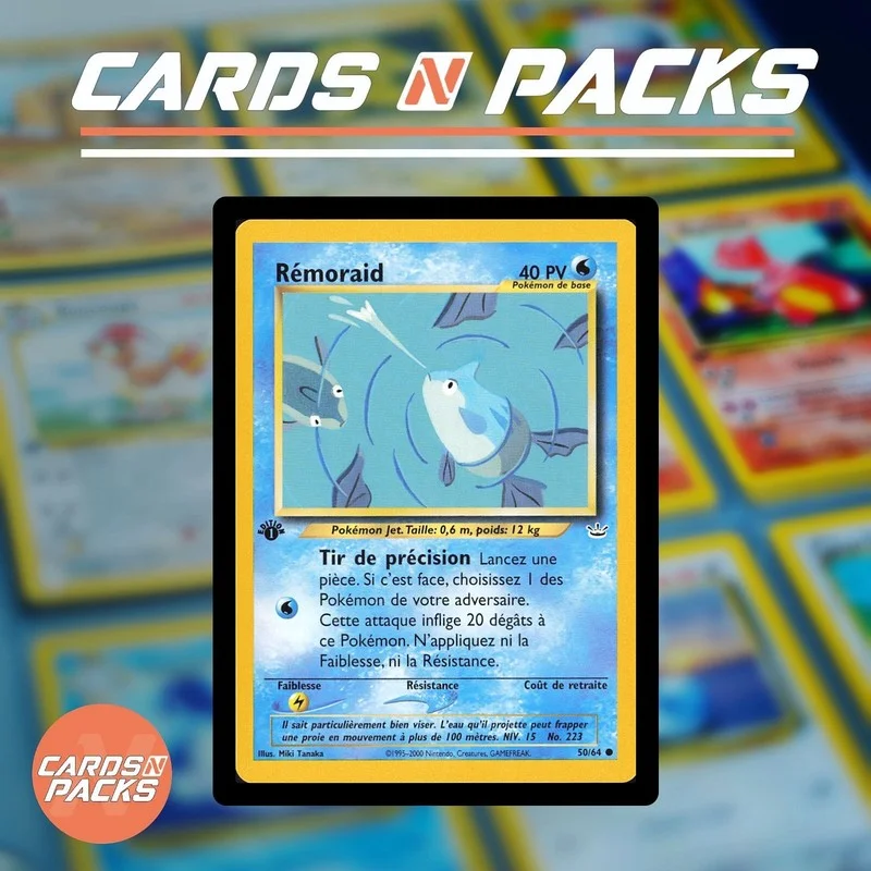 Rémoraid 50/64 Neo Revelation - Cards N Packs
