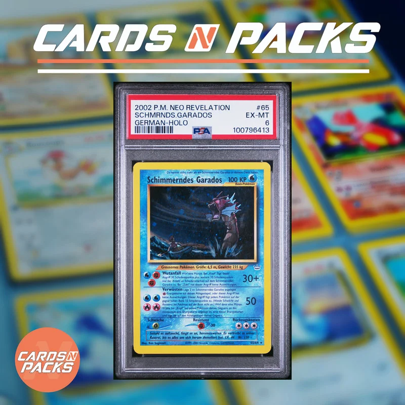 Schimmerndes Garados 65/64 Neo Revelation - Cards N Packs