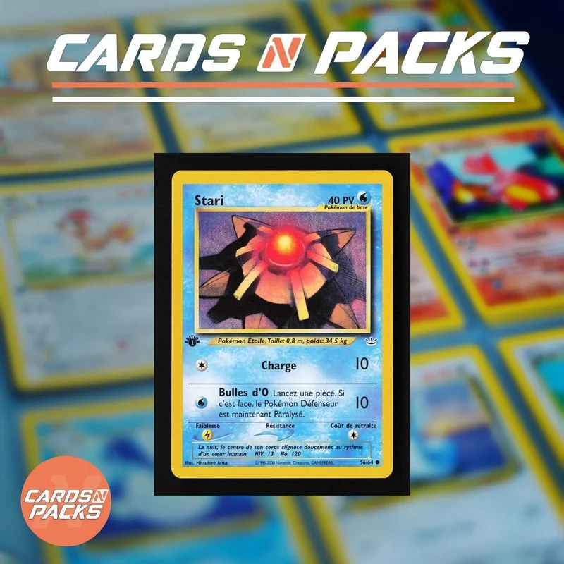 Pokémon Card Staryu 56/64 Neo Revelation (1st Edition) - Cards N Packs