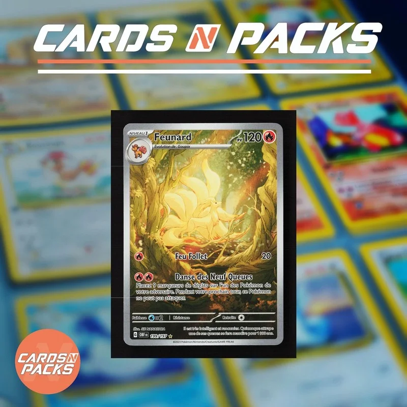 Feunard 199/197 Flammes Obsidiennes - Cards N Packs