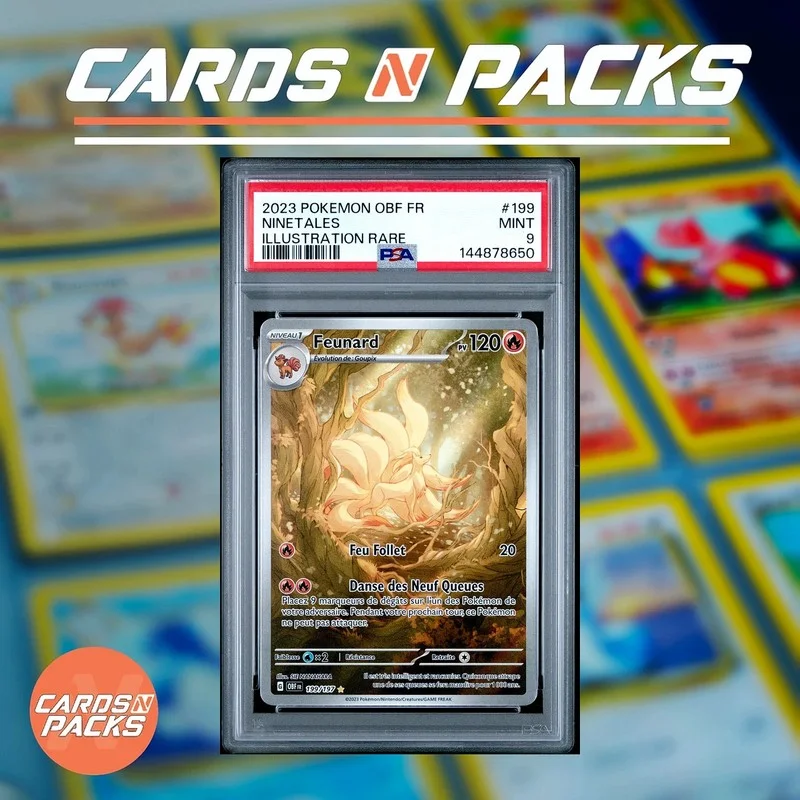 Feunard 199/197 Flammes Obsidiennes - Cards N Packs