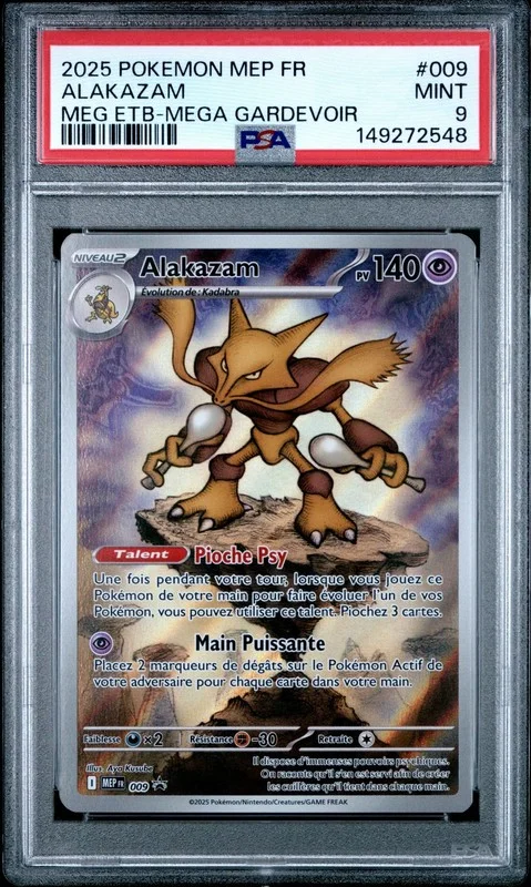 Alakazam Promo #009 Holographic Standard Pokémon Card - Cards N Packs
