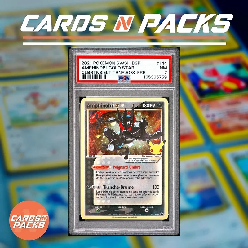 Amphinobi GOLD Star — PSA 7 - Cards N Packs