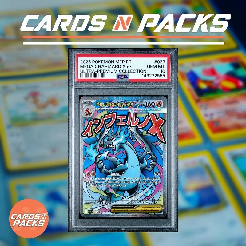 Mega Charizard X ex Promo Pokémon Card - Cards N Packs