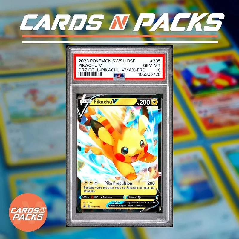 Pikachu SWSH285 — PSA 10 - Cards N Packs
