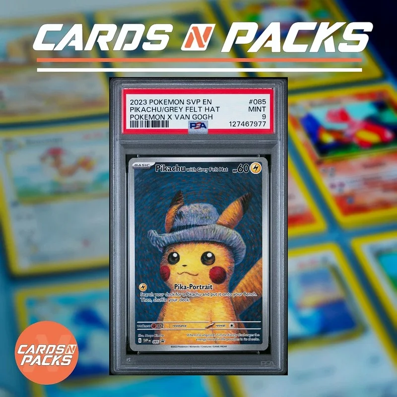 Pikachu with Grey Felt Hat Promo - Cards N Packs