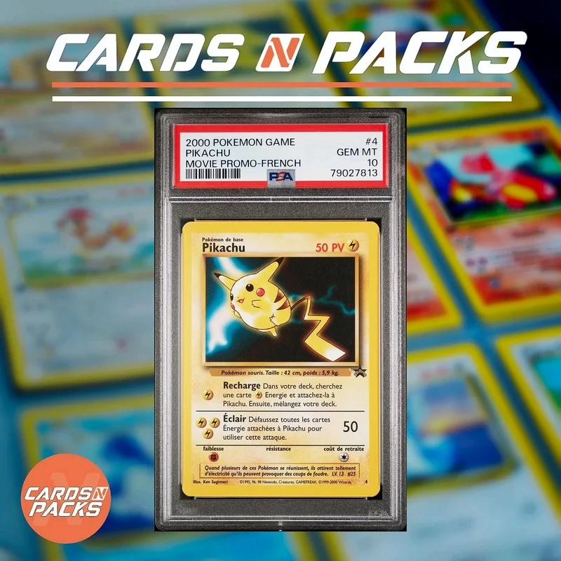 Pikachu — PSA 10 - Cards N Packs