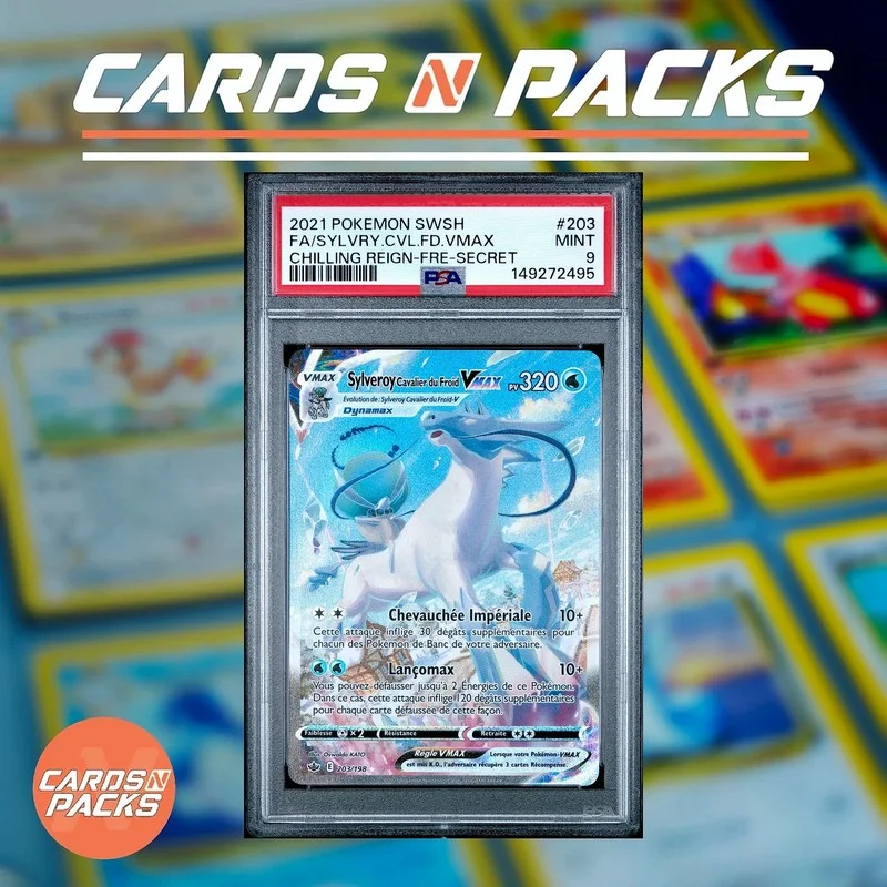 Sylveroy Cavalier du Froid-VMAX 203/198 Regne de Glace - Cards N Packs