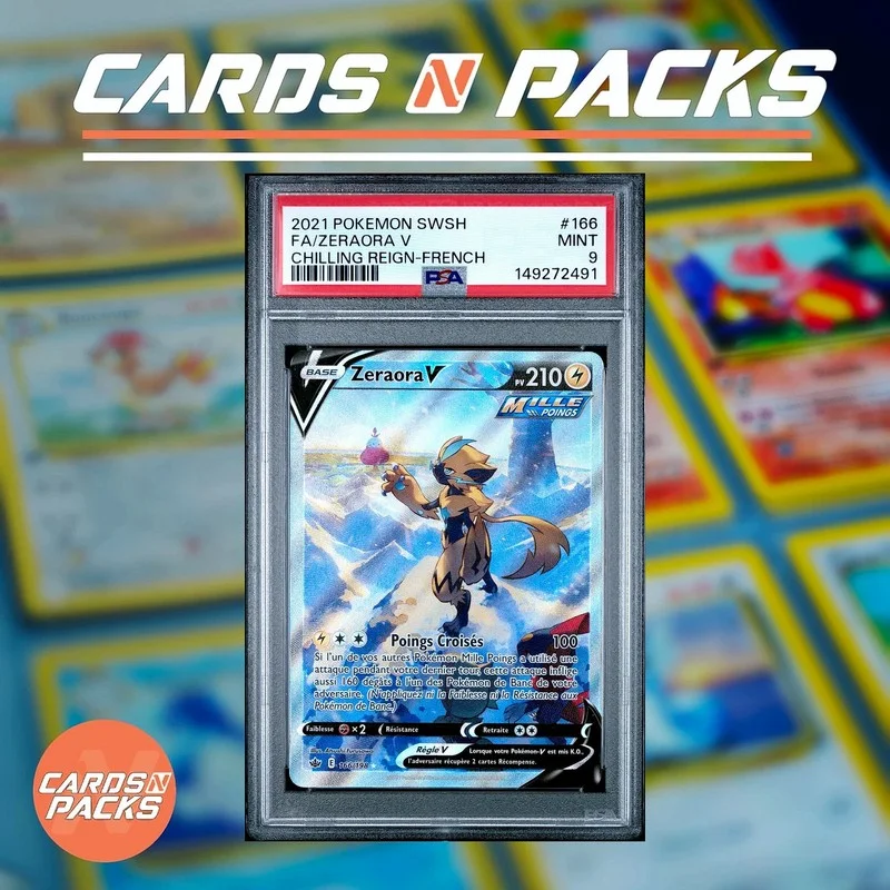 Zeraora-V 166/198 - Chilling Reign (Holographic) - Cards N Packs