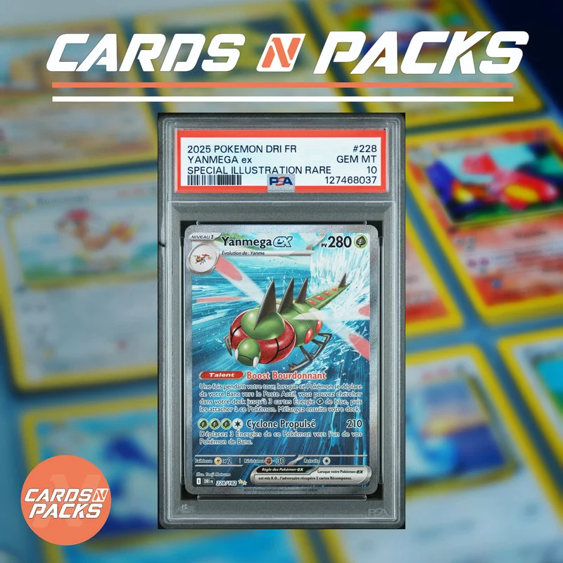 Pokémon Card Yanmega ex 228/182 - Destiny Rivals - Cards N Packs
