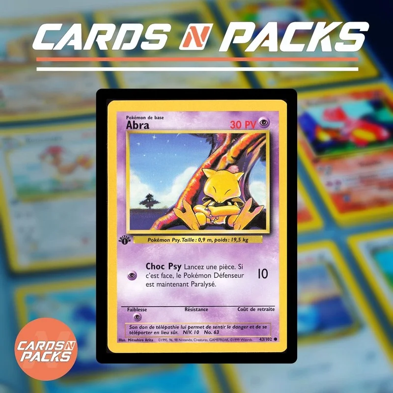Abra 43/102 Set de Base - Cards N Packs