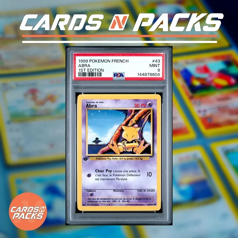 Abra 43/102 Set de Base - Cards N Packs