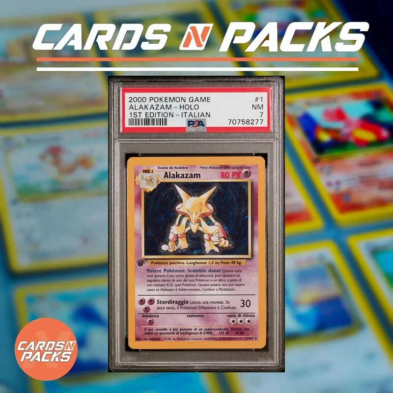 Alakazam 1/102 Base Set - Cards N Packs