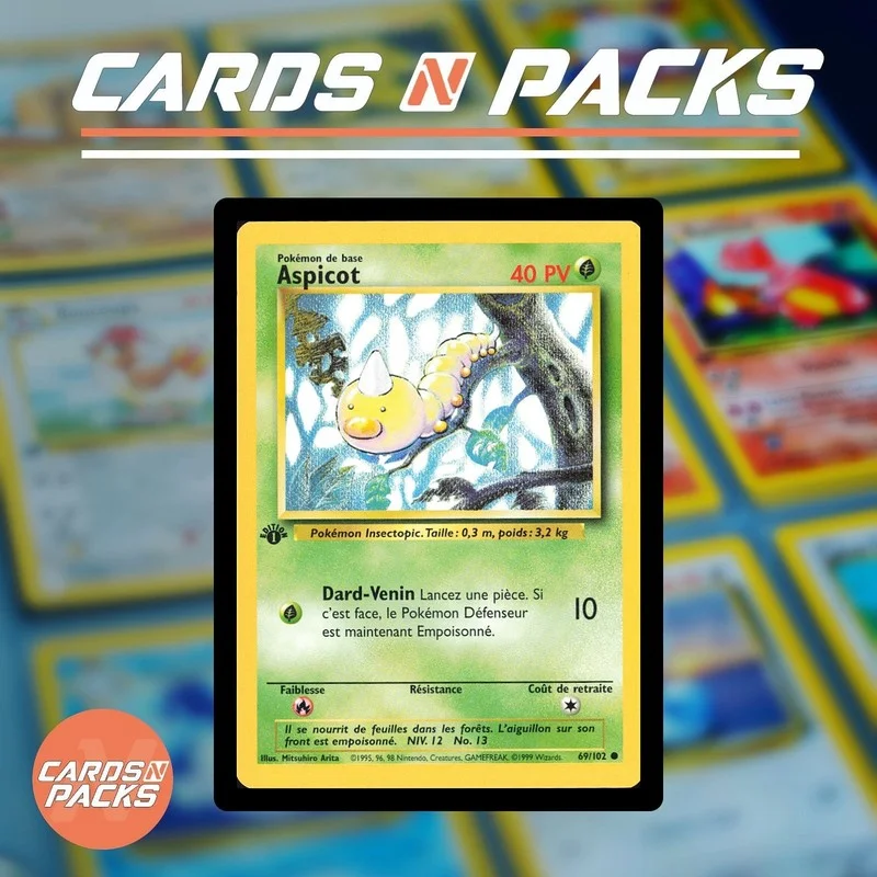 Aspicot 69/102 Set de Base - Cards N Packs