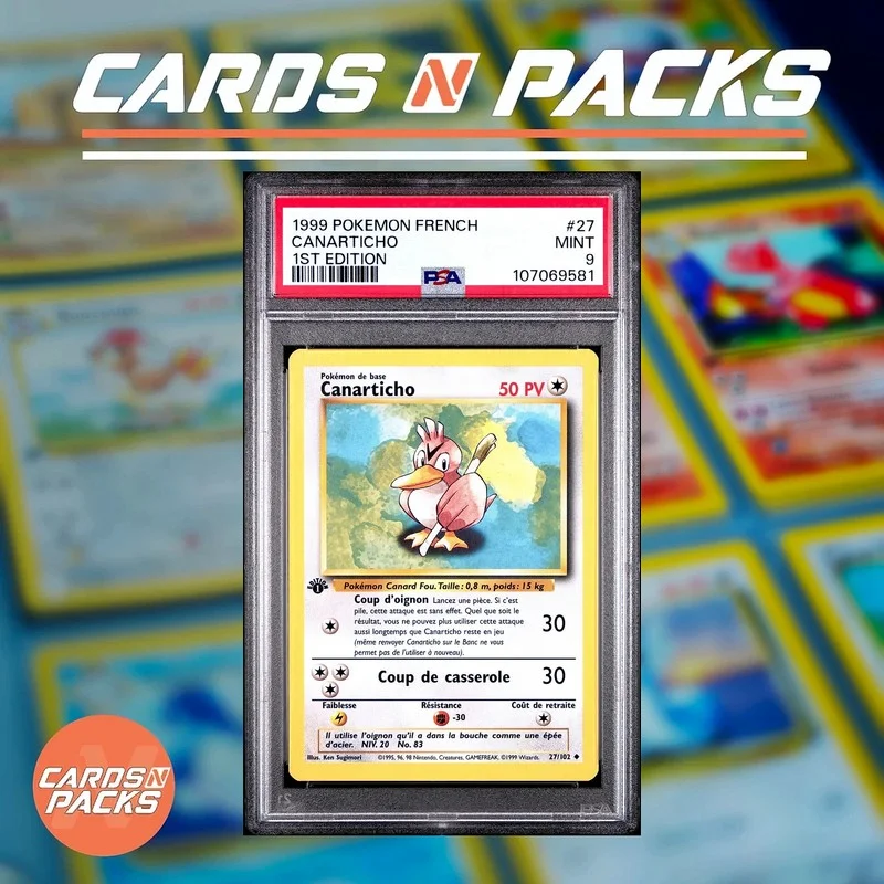 Canarticho 27/102 Set de Base - Cards N Packs