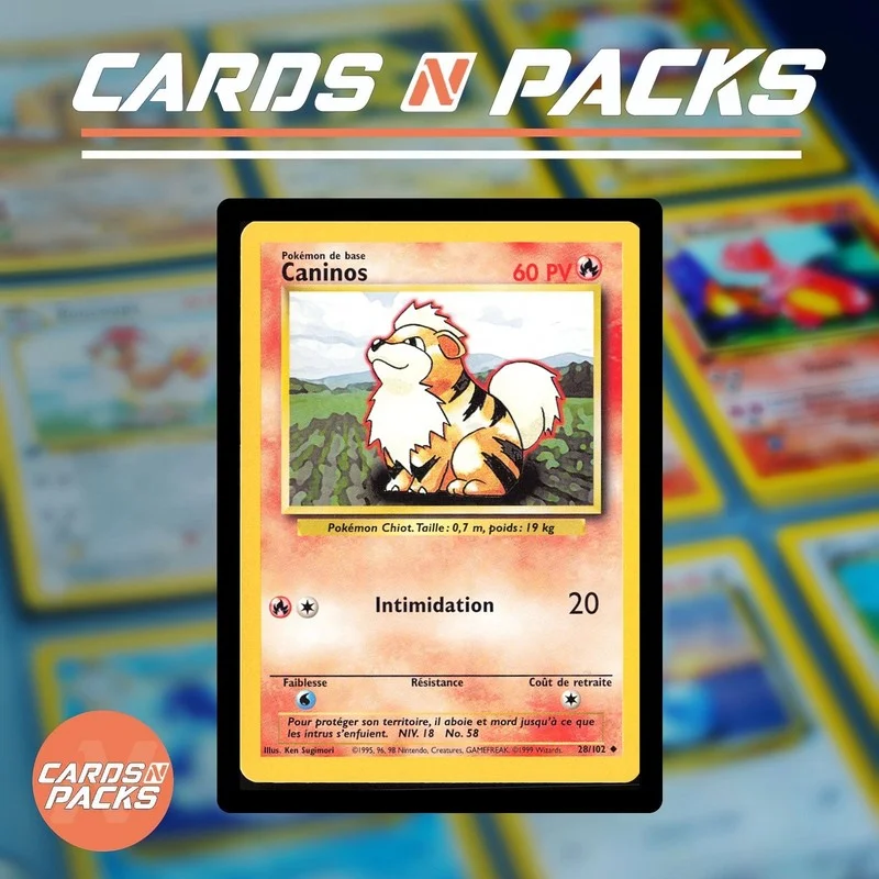 Caninos 26/102 Set de Base - Cards N Packs