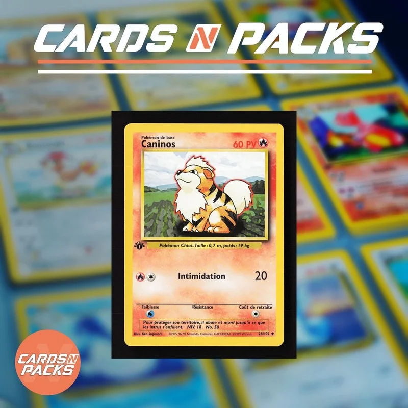 Caninos 27/102 Set de Base - Cards N Packs