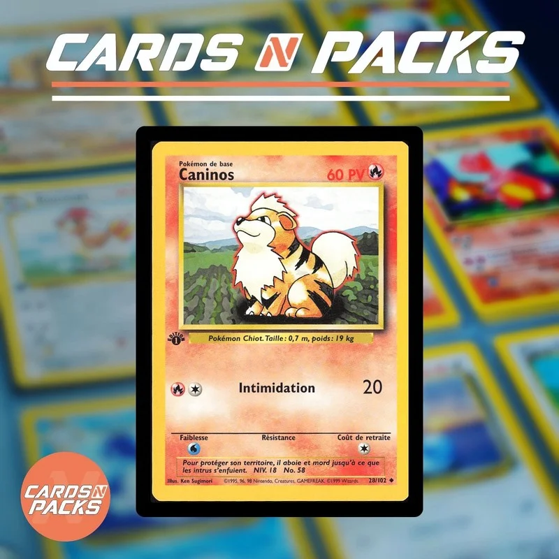 Caninos 28/102 Set de Base - Cards N Packs