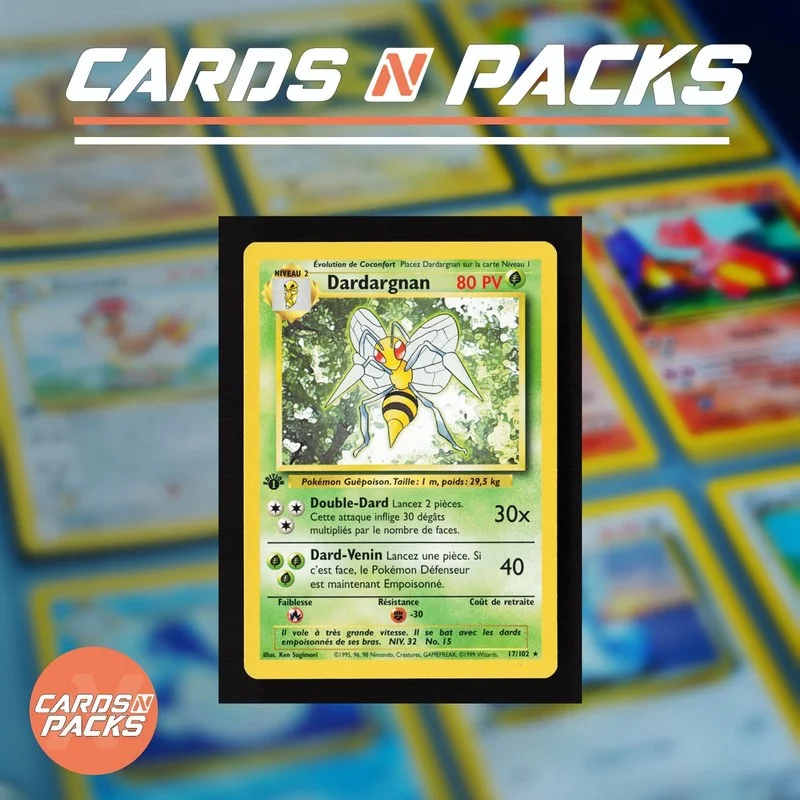 Dardargnan 17/102 Set de Base - Cards N Packs