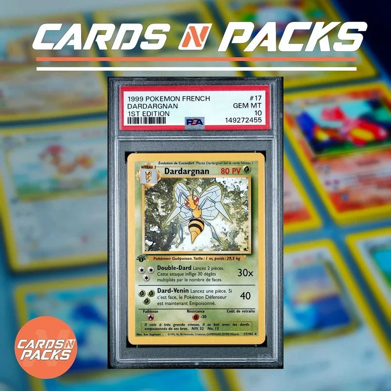 Dardargnan 17/102 Set de Base - Cards N Packs