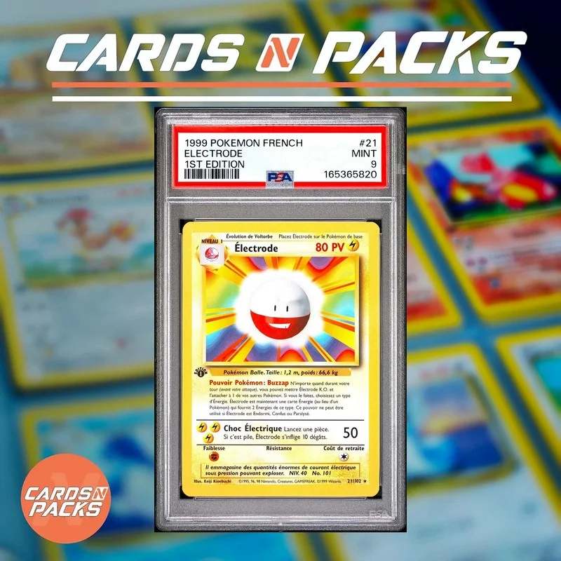 Électrode 21/102 — PSA 10 - Cards N Packs