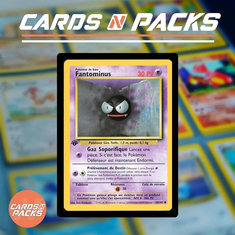 Fantominus 50/102 Set de Base - Cards N Packs