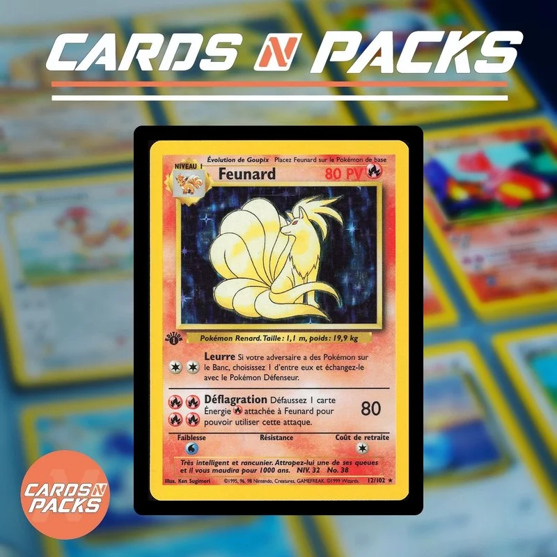 Feunard 12/102 Set de Base - Cards N Packs