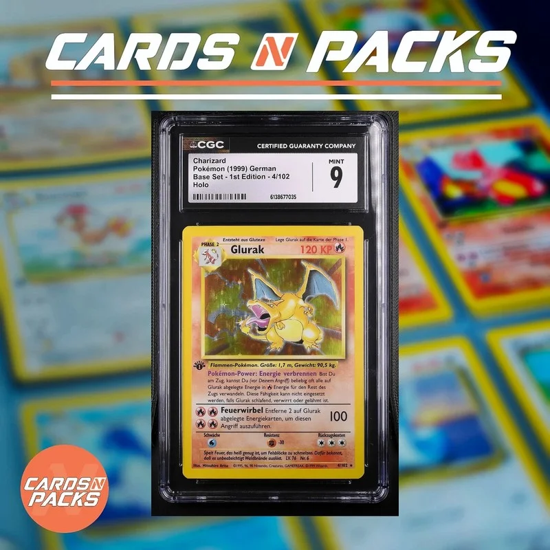 Glurak 4/102 Base Set - Cards N Packs