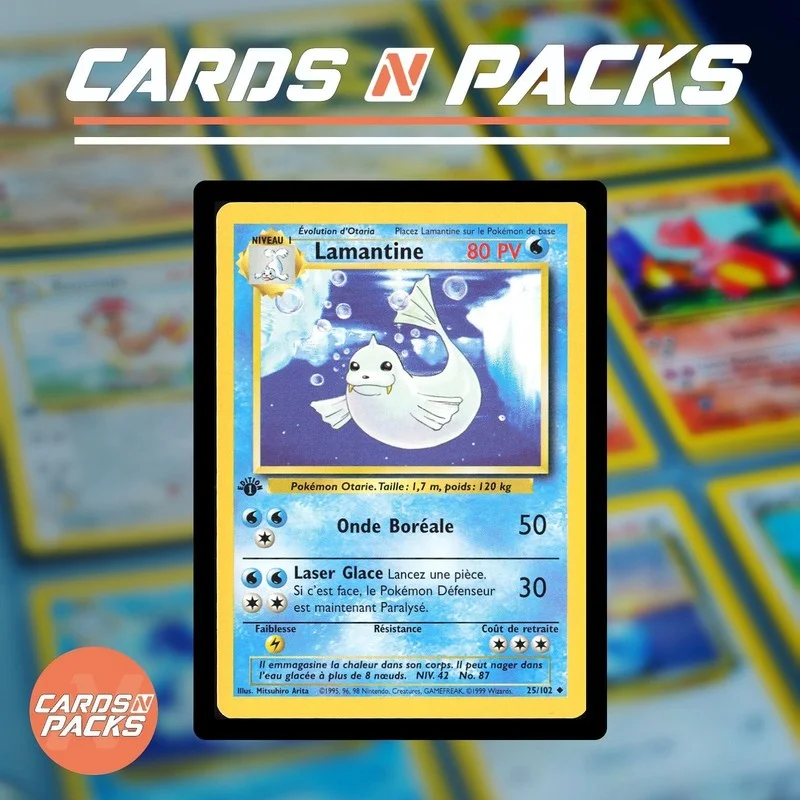 Lamatine 25/102 Set de Base - Cards N Packs
