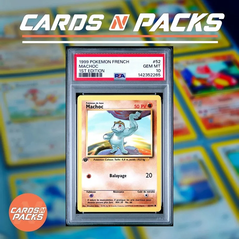 Machoc 52/102 Set de Base - Cards N Packs