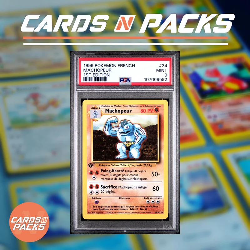 Machopeur 34/102 Set de Base - Cards N Packs