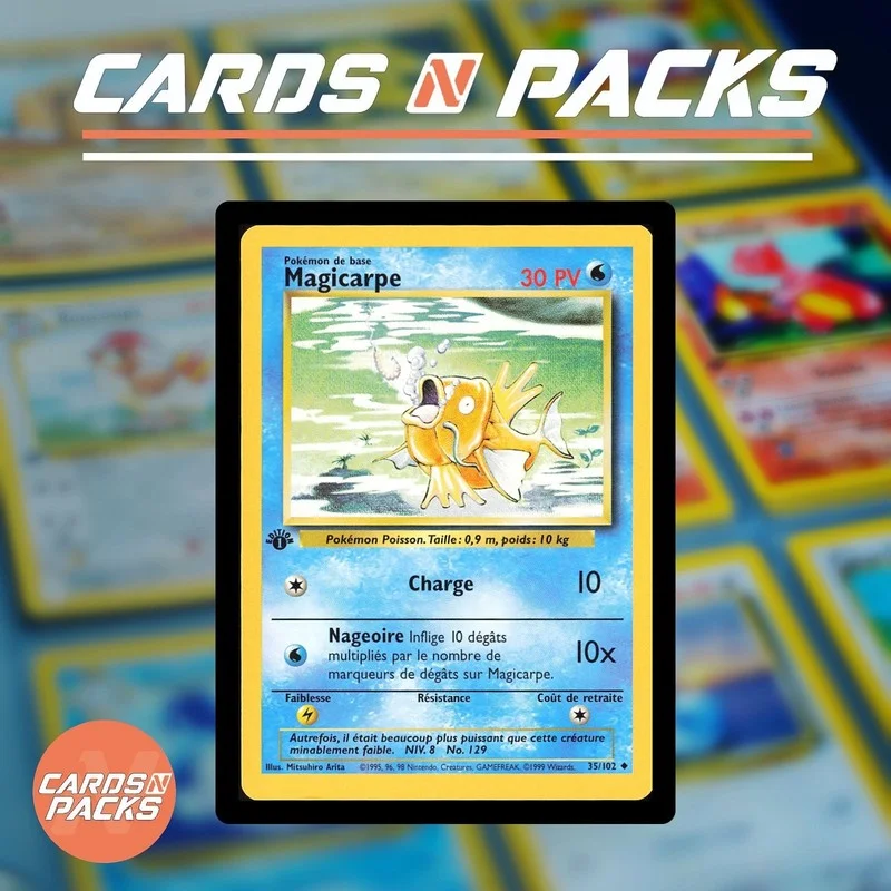 Magicarpe 35/102 Set de Base - Cards N Packs