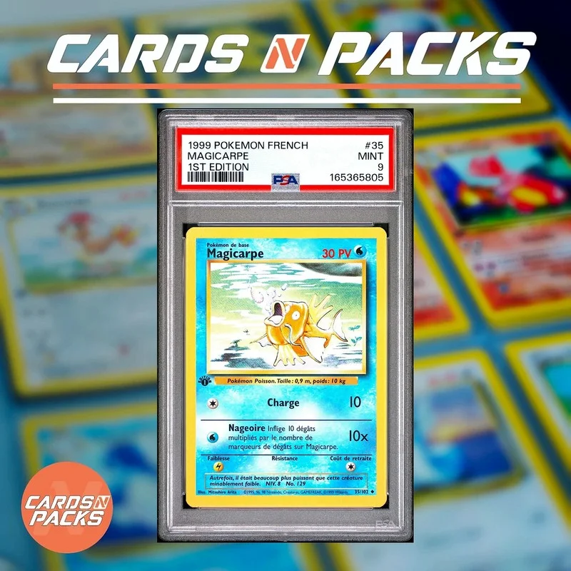 Magicarpe 35/102 — PSA 9 - Cards N Packs
