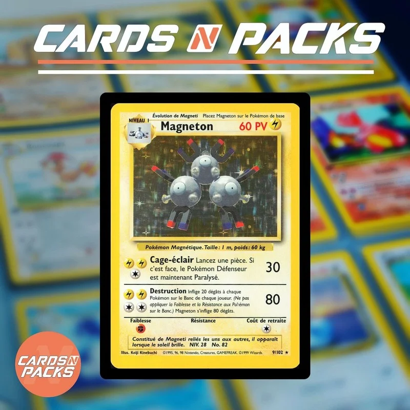 Magneton 9/102 Set de Base - Cards N Packs