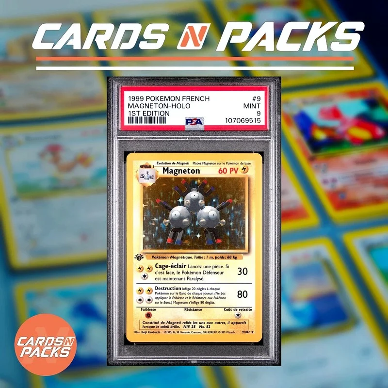Magnéton 9/102 Set de Base - Cards N Packs