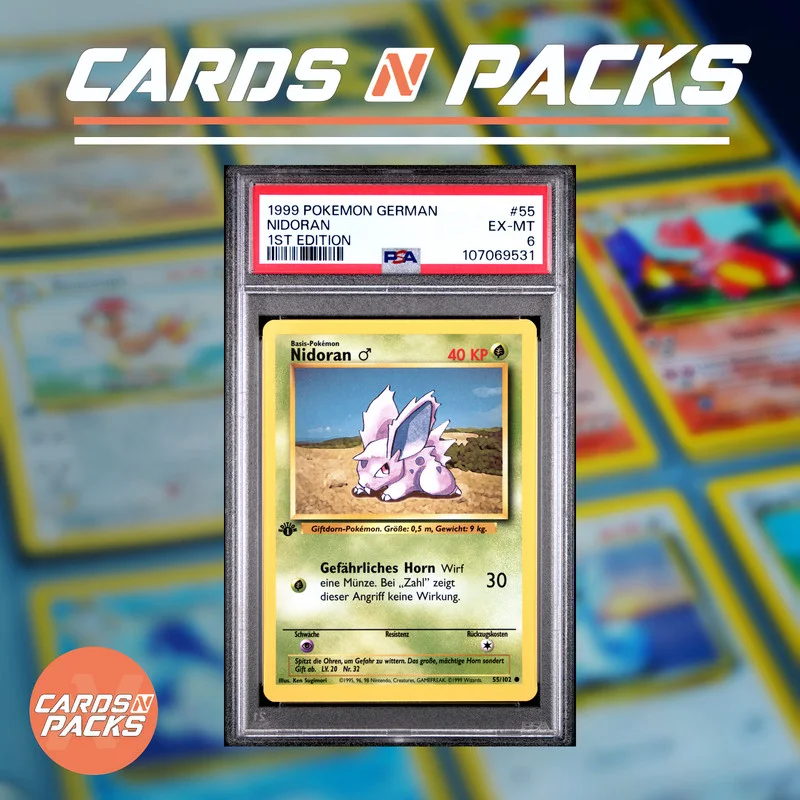 Nidoran 55/102 Base Set - Cards N Packs