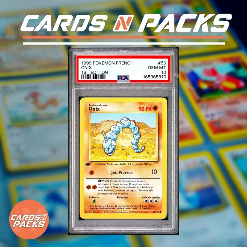 Onix 56/102 — PSA 10 - Cards N Packs