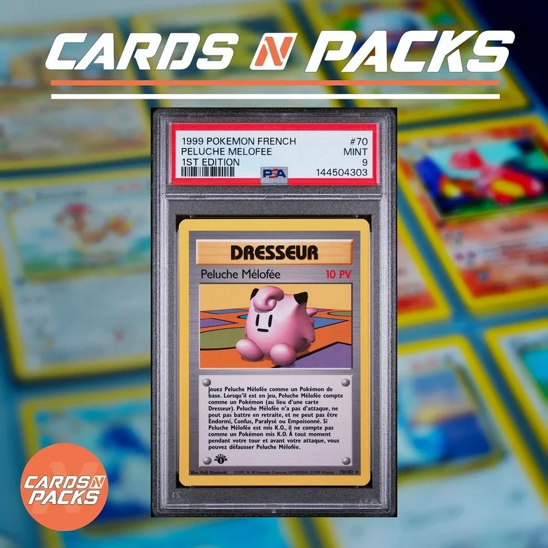 Peluche Mélofée 70/102 Set de Base - Cards N Packs