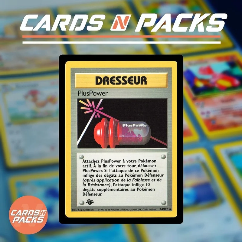 PlusPower 84/102 Set de Base - Cards N Packs