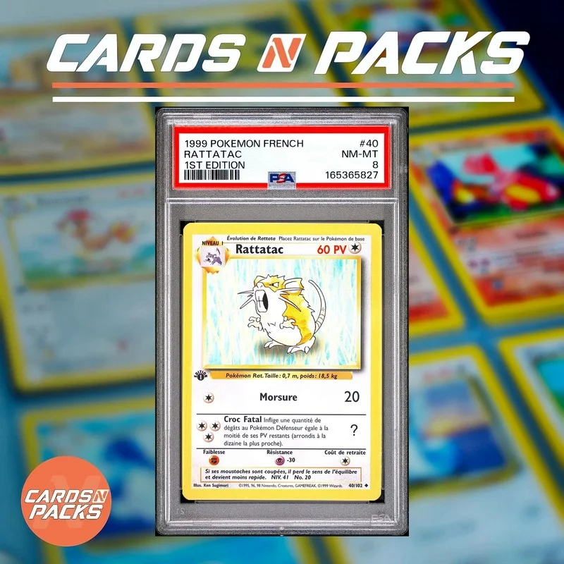 Rattatac 40/102 — PSA 9 - Cards N Packs