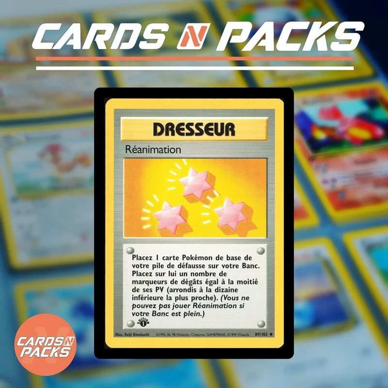 Réanimation 89/102 Set de Base - Cards N Packs