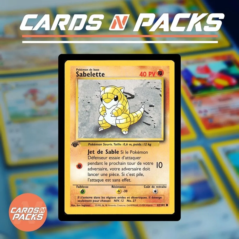 Sabeltte 62/102 Set de Base - Cards N Packs
