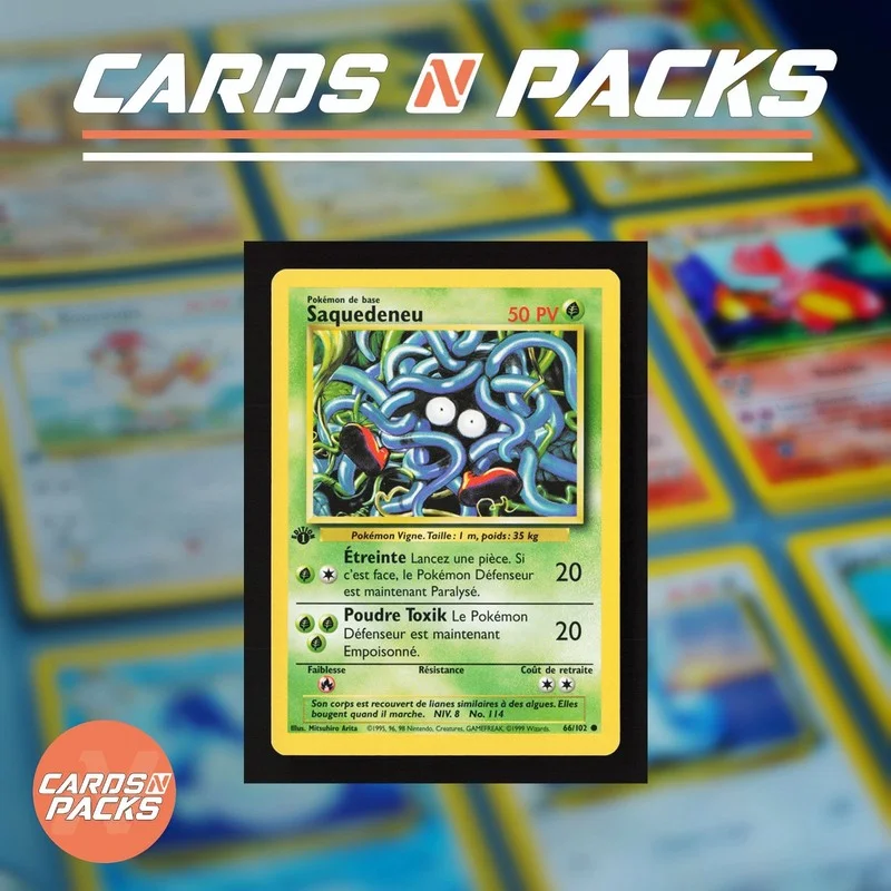 Saqeuedeneu 66/102 Set de Base - Cards N Packs