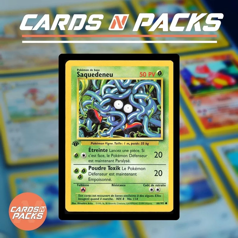 Saquedeneu 66/102 Set de Base - Cards N Packs