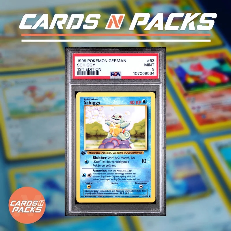 Schiggy 63/102 Base Set - Cards N Packs