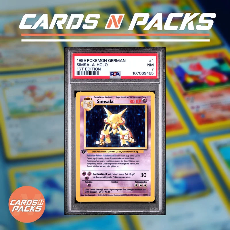 Simsala 1/102 Base Set - Cards N Packs