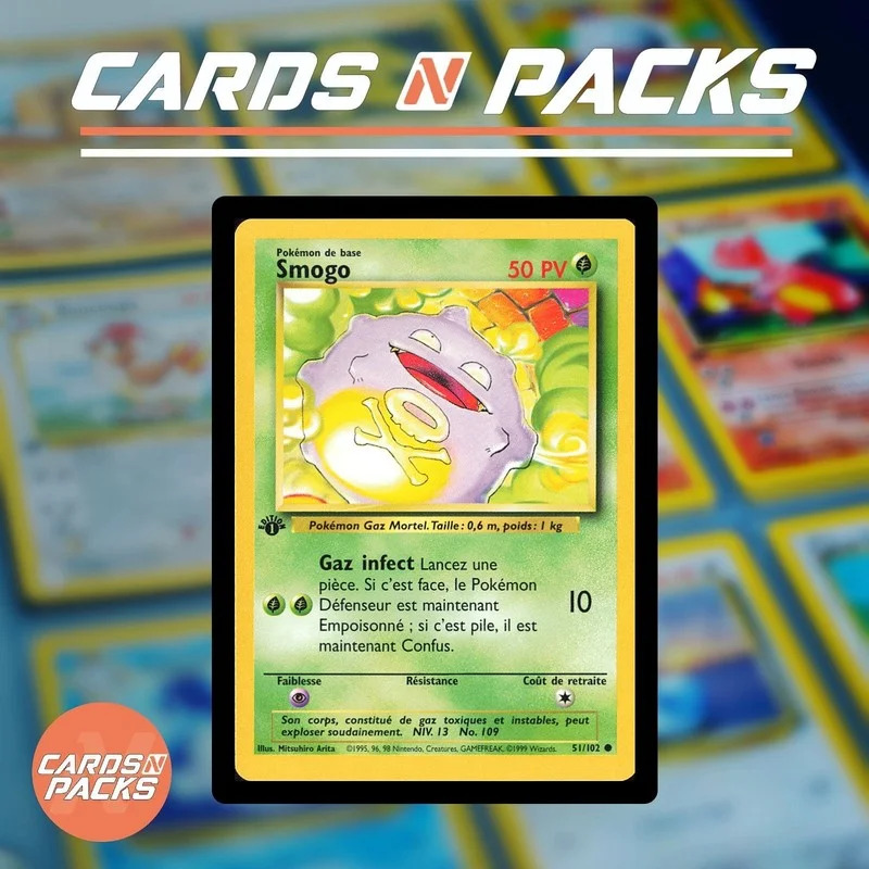 Smogo 51/102 Set de Base - Cards N Packs