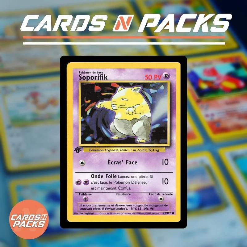 Soporifik 49/102 Set de Base - Cards N Packs