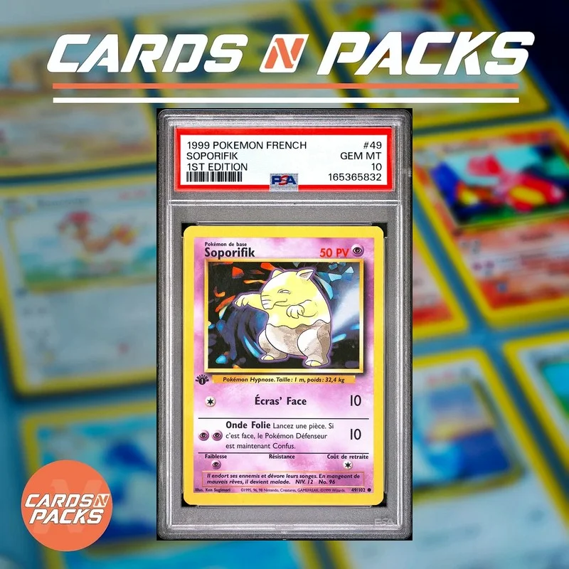 Soporifik 49/102 — PSA 10 - Cards N Packs