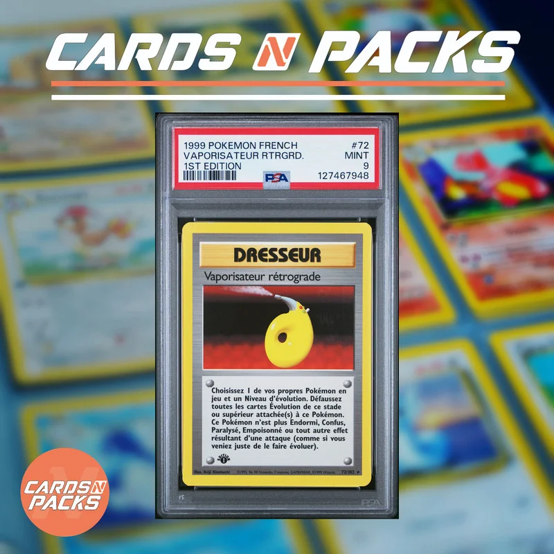 Vaporisateur rétrograde 72/102 Set de Base - Cards N Packs